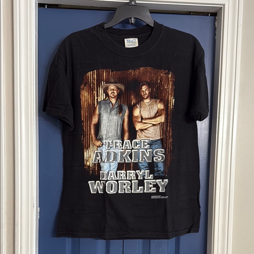 Vintage Trace Adkins Darryl Worley Graphic Tee Size M